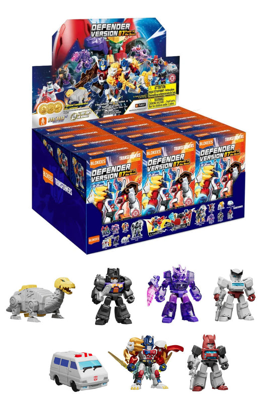 BLOKEES TRANSFORMERS DEFENDER VER 7 MINI MODEL BLIND BOX