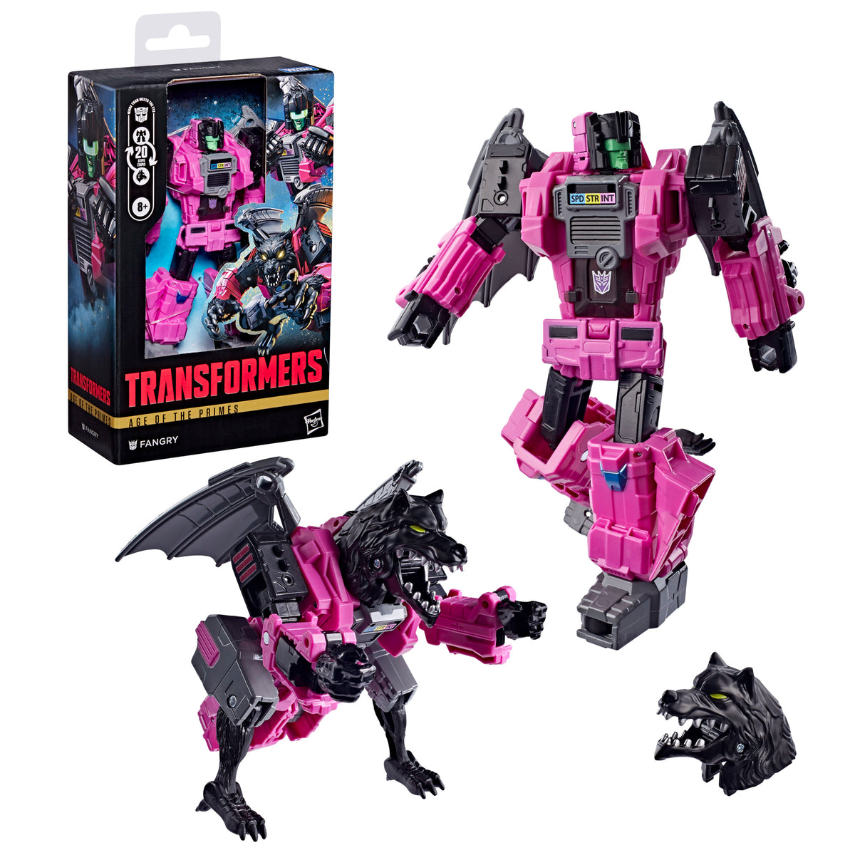 TRANSFORMERS AOP DLX FANGRY ACTION FIGURE