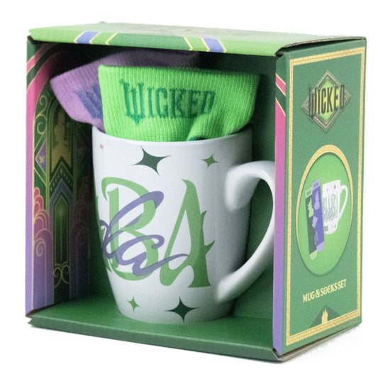 WICKED E&G FEMALE MUG & SOCK GIFT SET