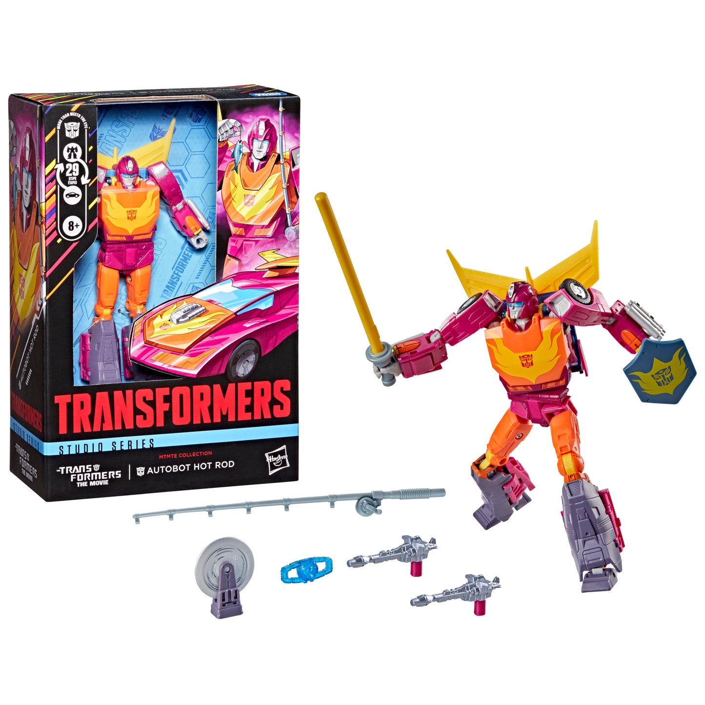 TRANSFORMERS STUDIO SERIES G1 MOVIE VOY HOT-ROD AF