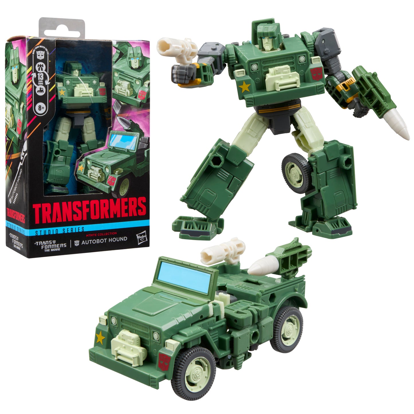 TRANSFORMERS STUDIO SERIES G1 MOVIE DLX HOUND ACTION FIGURE