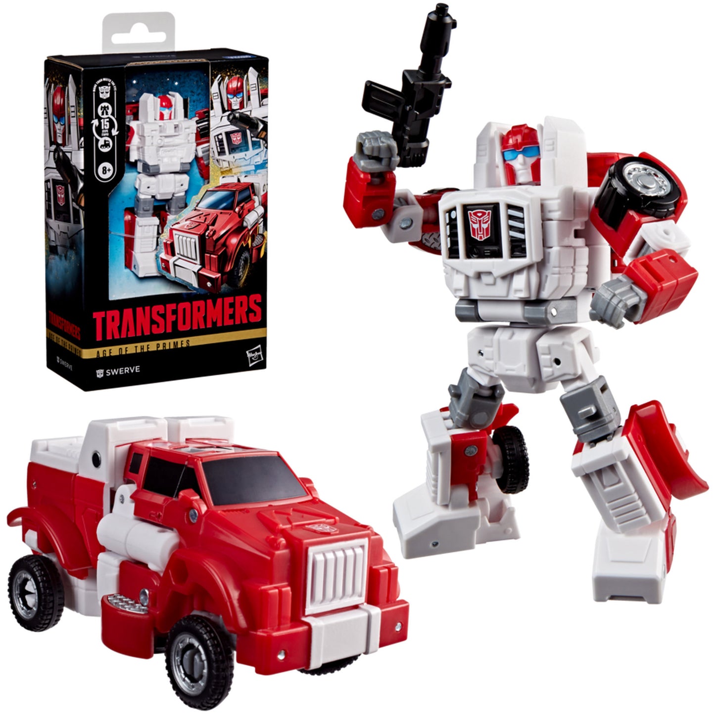 TRANSFORMERS AOP DLX SWERVE ACTION FIGURE