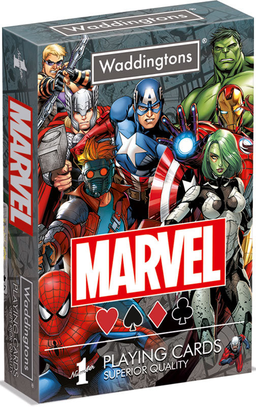 WADDINGTONS CARDS MARVEL UNIVERSE