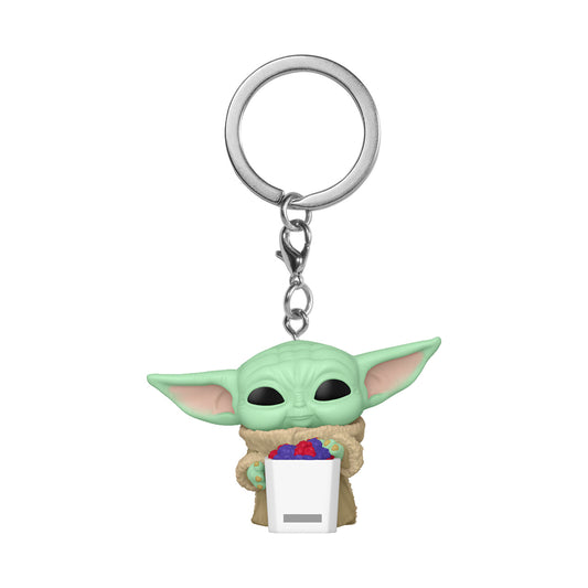 POP STAR WARS M&G GROGU WITH POPCORN KEYCHAIN