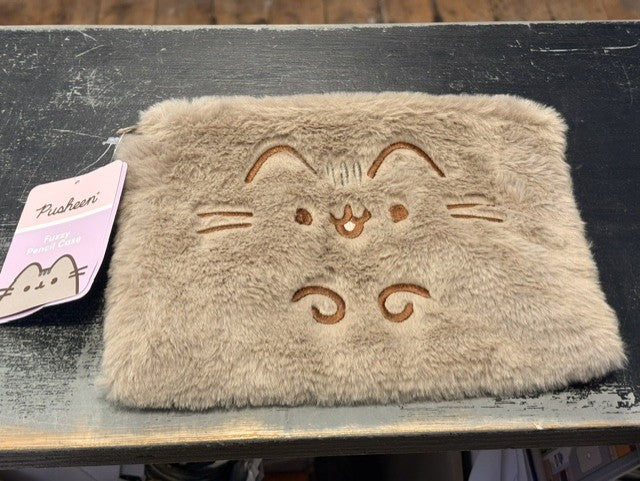 PUSHEEN (PLAYFUL) PLUSH PENCIL CASE