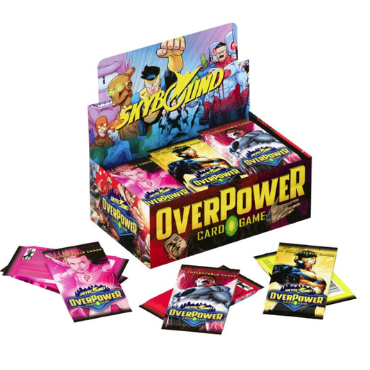 OVERPOWER TCG SKYBOUND INVINCIBLE/WALKING DEAD BOOSTER PACK SINGLE