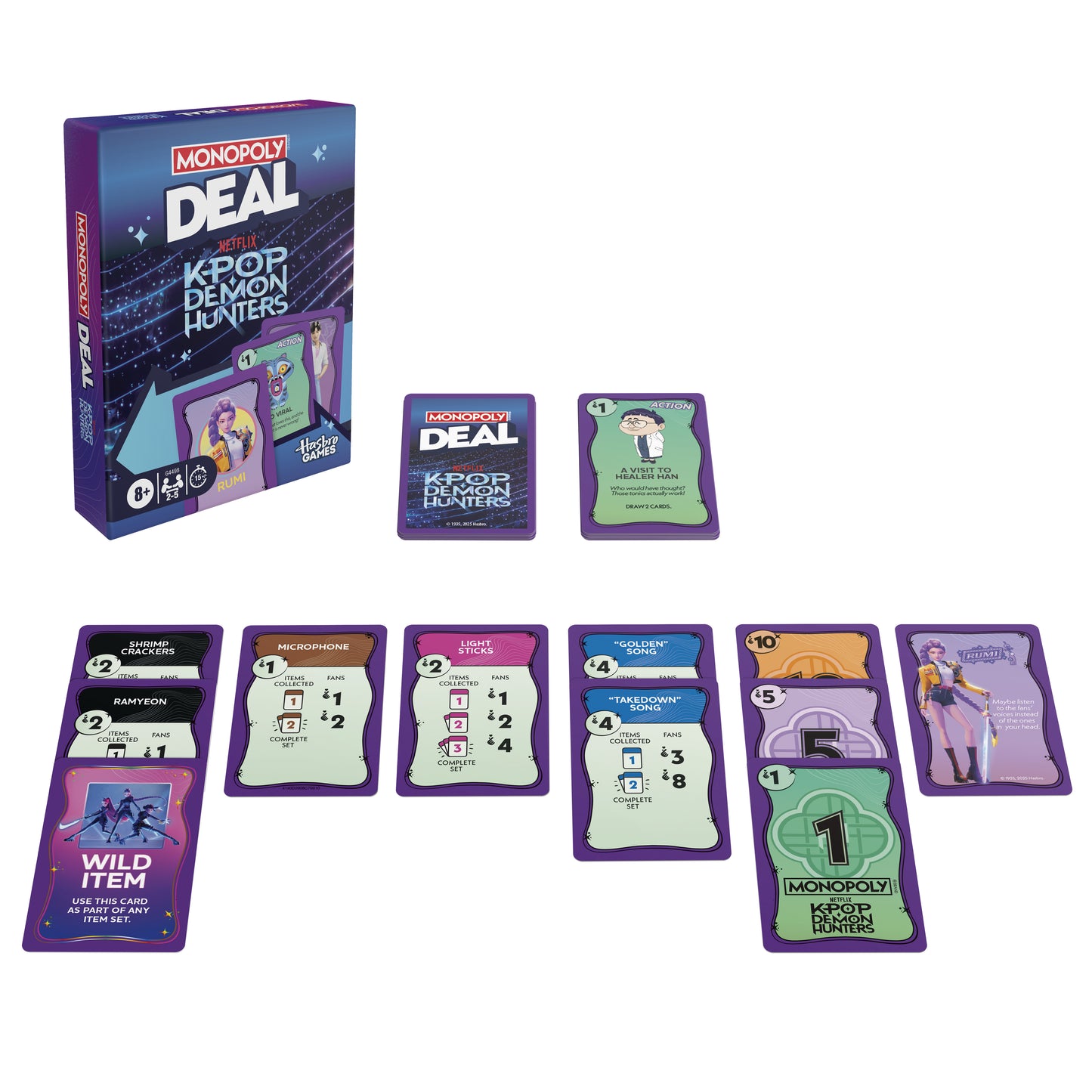 K-POP DEMON HUNTERS MONOPOLY DEAL