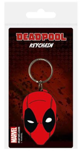 DEADPOOL (FACE) PVC KEYCHAIN