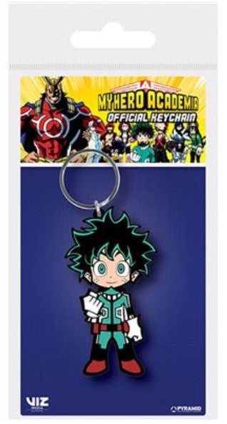 MY HERO ACADEMIA S1  (DEKU) RUBBER KEYCHAIN