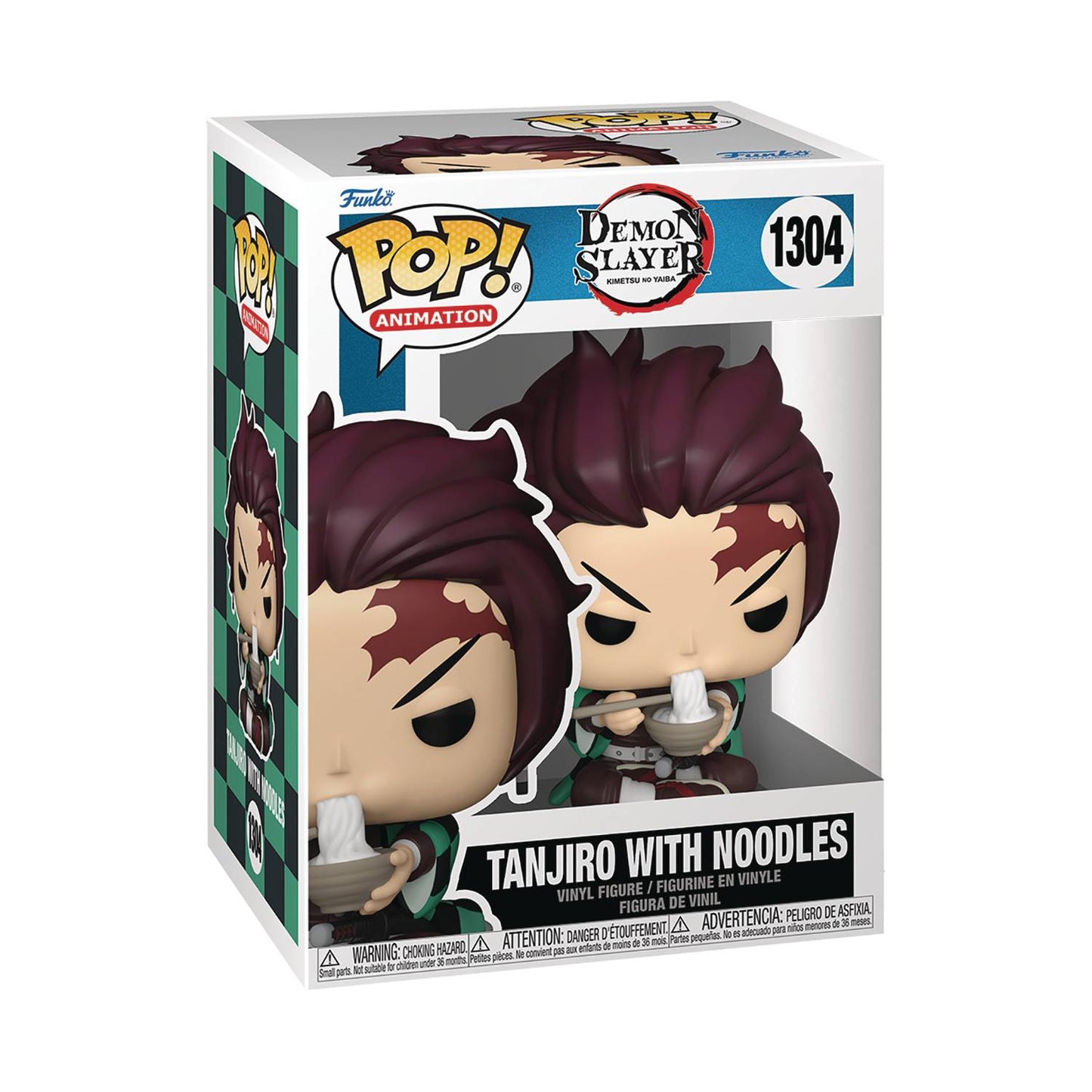 POP ANIMATION DEMON TANJIRO W/ NOODLES VIN FIG