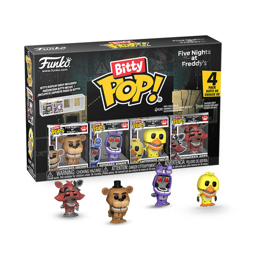 BITTY POP FNAF S2 WITHERED 4PK