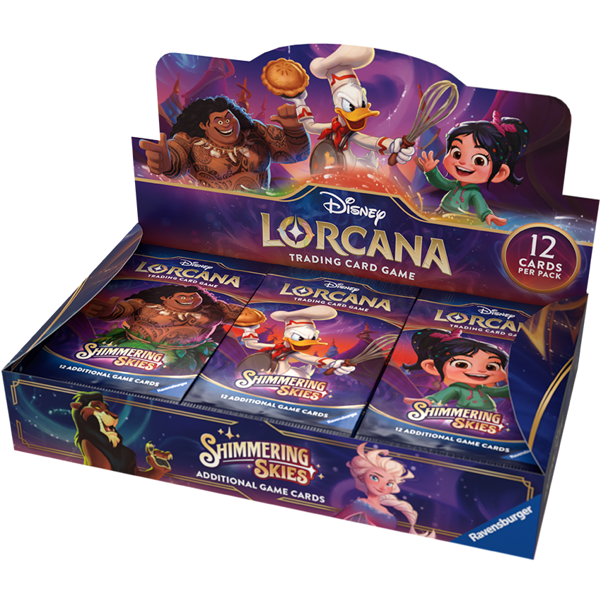 DISNEY LORCANA SET 5 - SHIMMERING SKIES - FULL BOOSTER BOX