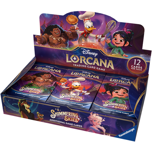 DISNEY LORCANA SET 5 - SHIMMERING SKIES - FULL BOOSTER BOX