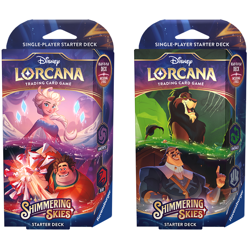 DISNEY LORCANA SET 5 - SHIMMERING SKIES - STARTER DECK