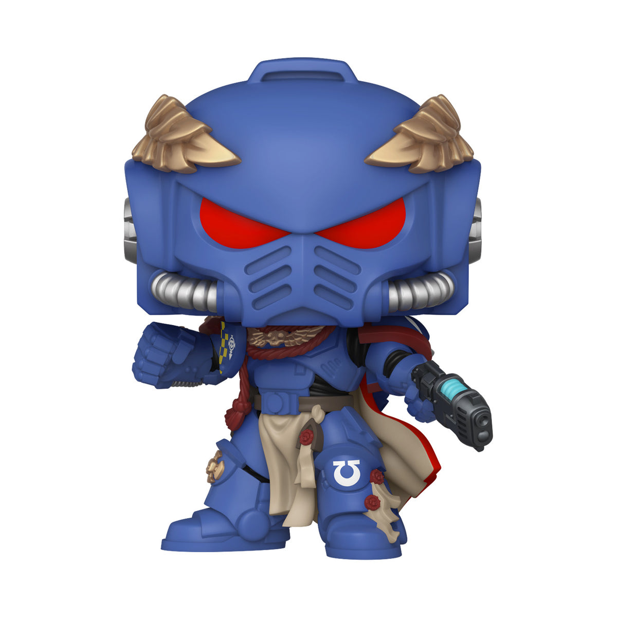 POP GAMES WARHAMMER ULTRA MARINES CAPTAIN VINYL FIGURE