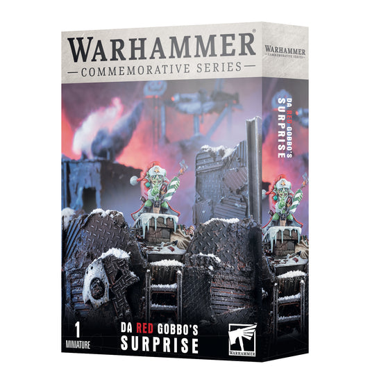 WARHAMME 40K CHRISTMAS PROMO DA RED GOBBO'S SURPRISE