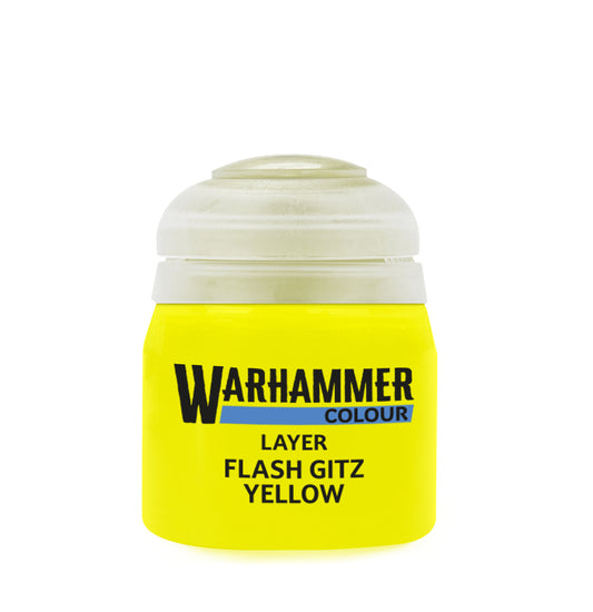 WARHAMMER LAYER: FLASH GITZ YELLOW (12ML)