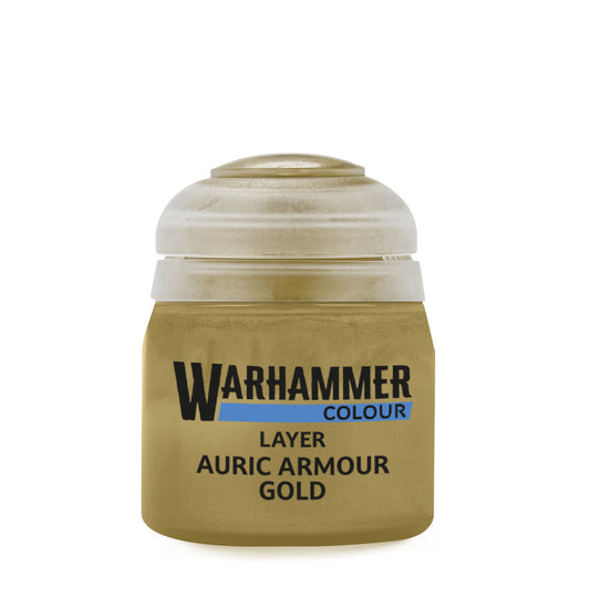 WARHAMMER LAYER: AURIC ARMOUR GOLD (12ML)