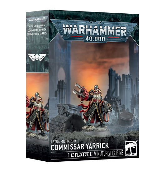 STRA MILITARUM:  COMMISSAR YARRICK