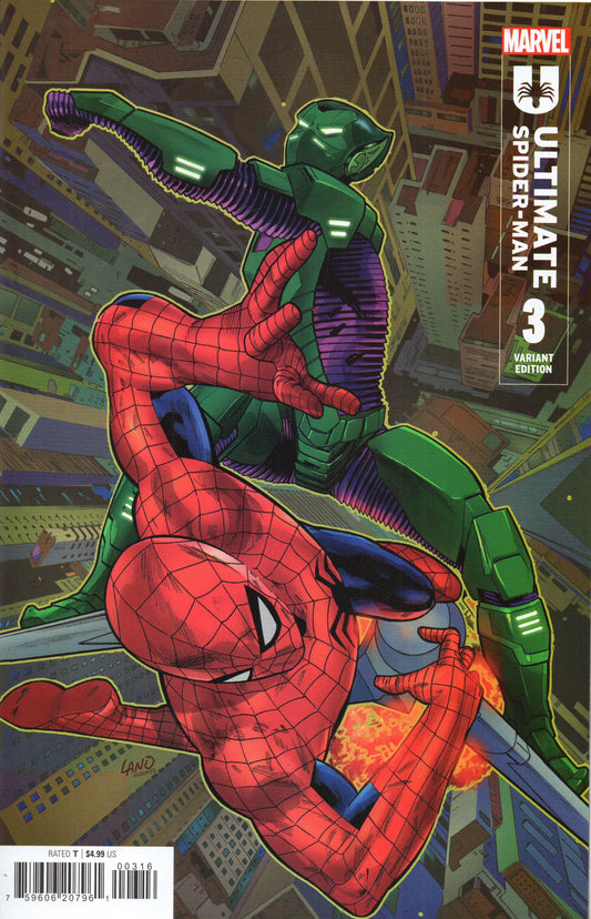 ULTIMATE SPIDER-MAN #3 1:25 GREG LAND VARIANT