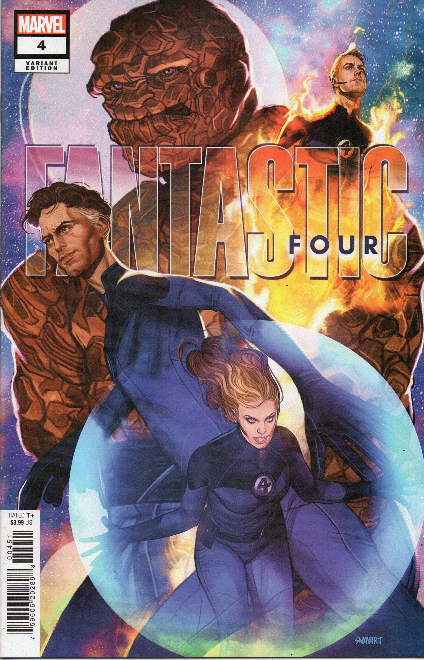 FANTASTIC FOUR #4 1:25 SWABY VARIANT