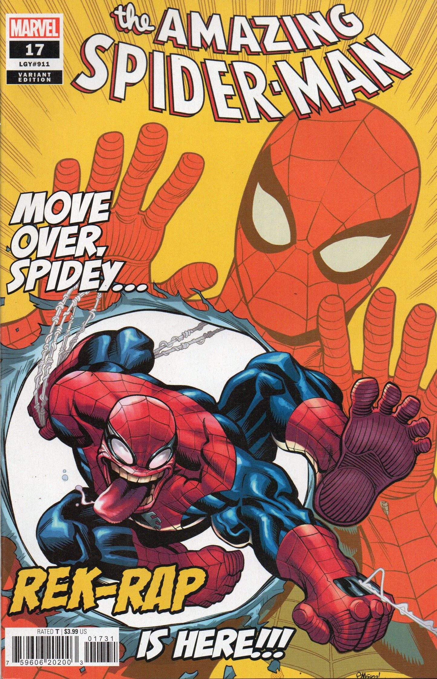 AMAZING SPIDER-MAN #17 1:25 MCGUINNESS VARIANT