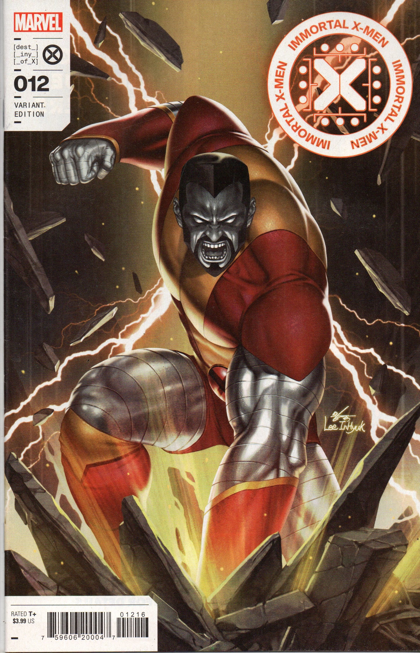 IMMORTAL X-MEN #12 1:25 INHYUK LEE VARIANT