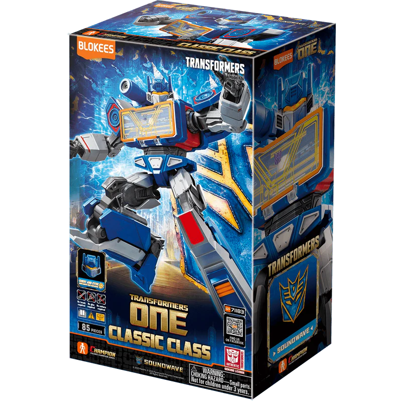BLOKEES TRANSFORMERS CLASSIC CLASS SOUNDWAVE MODEL KIT (TF1)