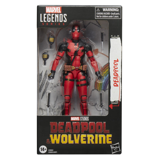 MARVEL LEGENDS 6IN DPOOL & WOLV DEADPOOL ACTION FIGURE