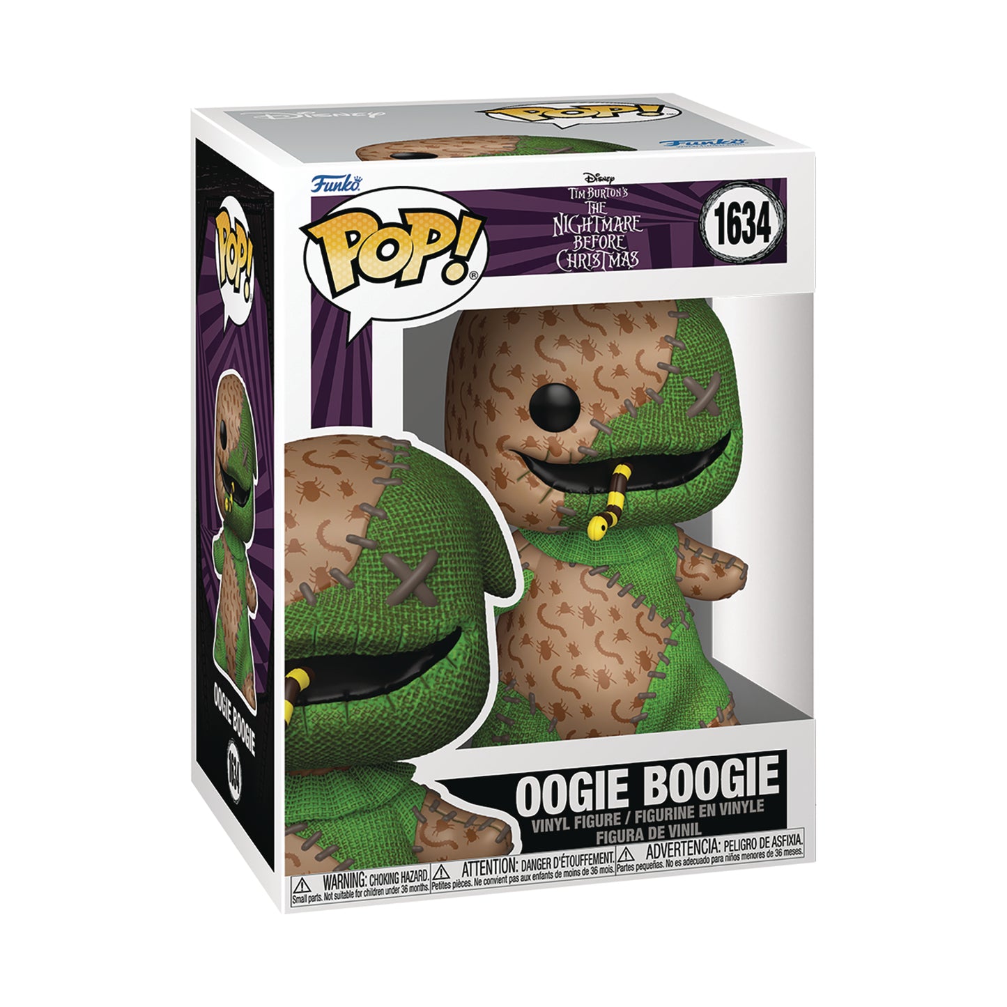 POP DISNEY PATCHWORK OOGIE BOOGIE FIGURE
