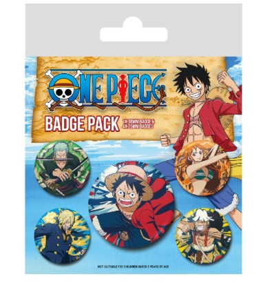 ONE PIECE BADGE PACK