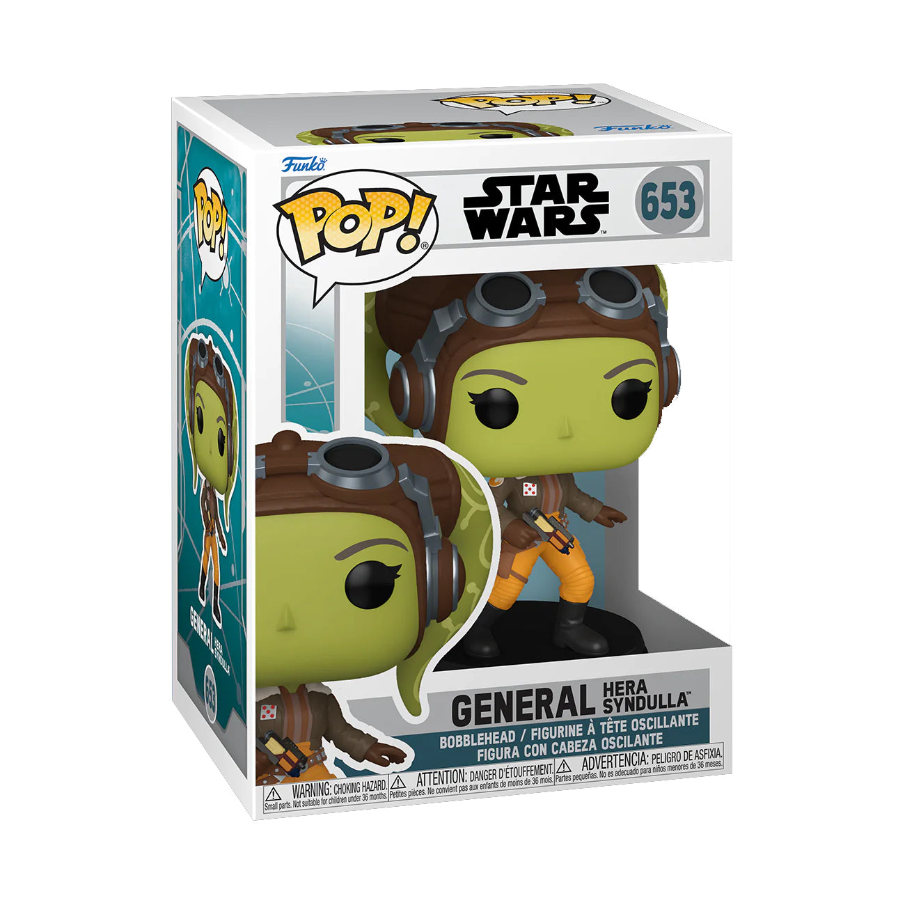 POP STAR WARS AHSOKA TV GENERAL HERA VINYL FIGURE