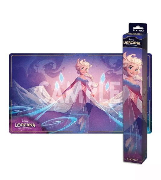 Disney Lorcana TCG AZURITE SEA Set 6 - ELSA Playmat