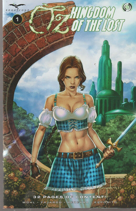 OZ KINGDOM OF LOST #1 (OF 3) CVR A GEEBO VIGONTE