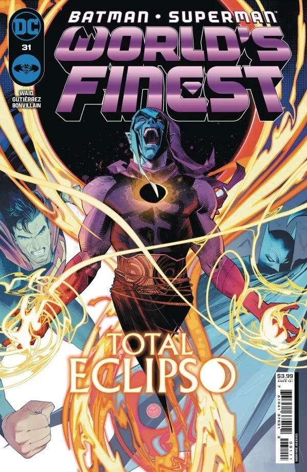 BATMAN SUPERMAN WORLDS FINEST #31 COVER A DAN MORA