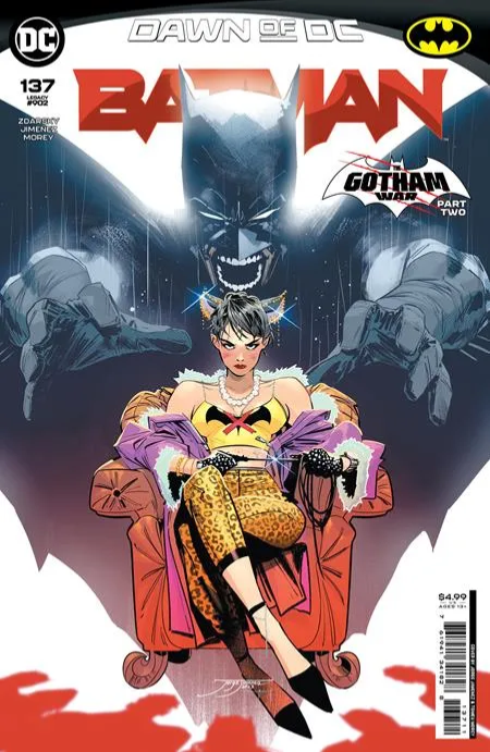 BATMAN #137 CVR A JORGE JIMENEZ (BATMAN CATWOMAN GOTHAM WAR)