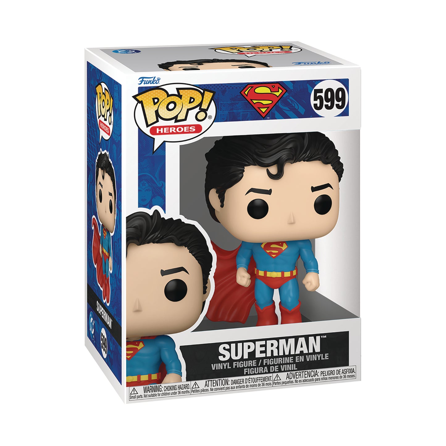 POP HEROES DCNC SUPERMAN FIGURE