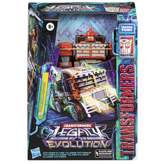 TRANSFORMERS LEGACY EVO VOYAGER TRASHMASTER AF