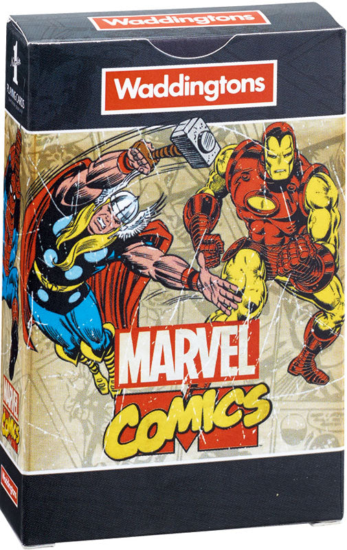 WADDINGTONS CARDS MARVEL COMICS RETRO