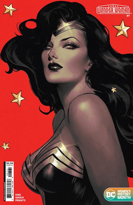 WONDER WOMAN #7 SOZOMAIKA WOMENS HISTORY MONTH CARD STOCK COVER D