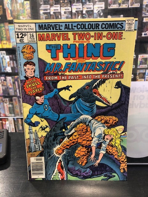 MARVEL-TWO-IN-ONE #36 - VERY GOOD / FINE