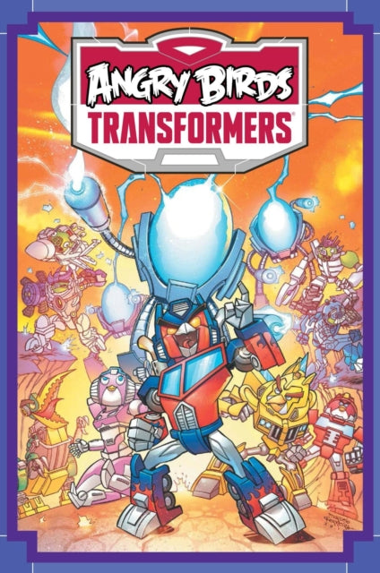 ANGRY BIRDS TRANSFORMERS: AGE OF EGGSTINCTION HARD COVER