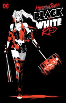 HARLEY QUINN BLACK + WHITE + RED TP (MR)