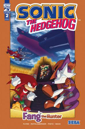 SONIC THE HEDGEHOG FANG HUNTER #2 COVER A HAMMERSTROM