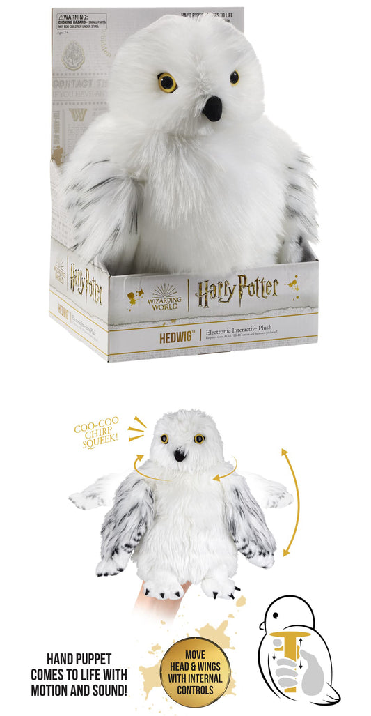 HARRY POTTER: HEDWIG ELECTRONIC INTERACTIVE PUPPET