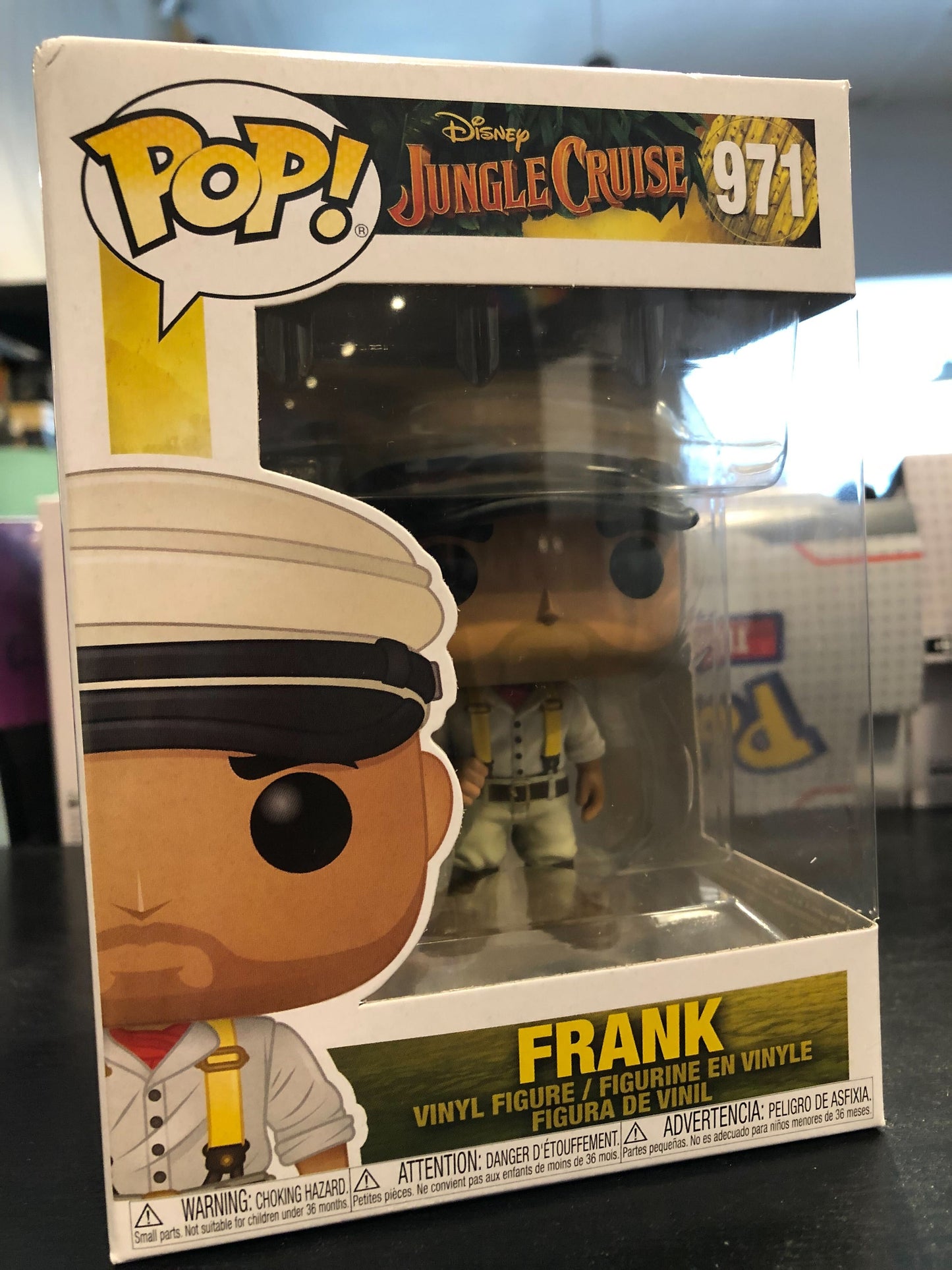 Jungle Cruise POP! Movies Vinyl Figure Frank