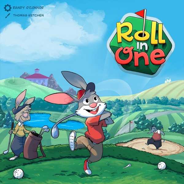 ROLL IN ONE DICE/GOLF GAME