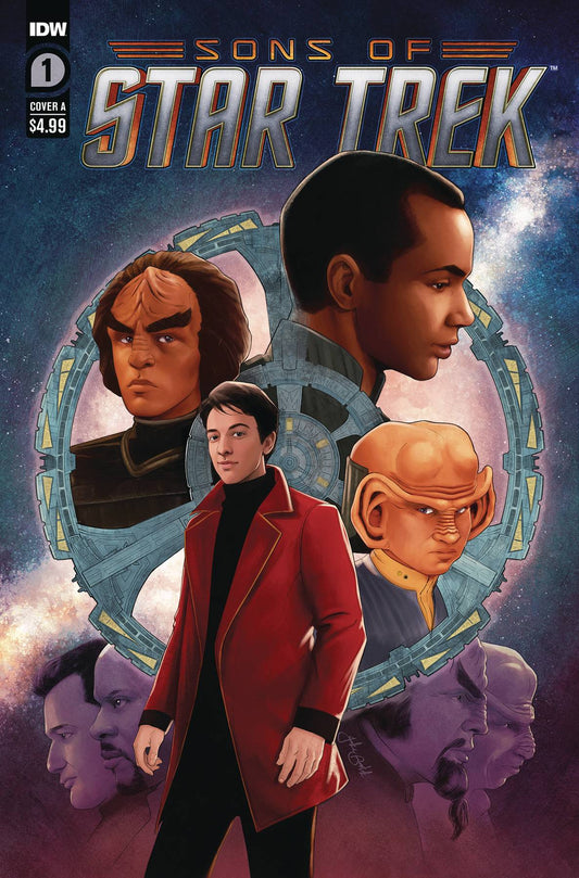STAR TREK SONS OF STAR TREK #1 COVER A BARTOK
