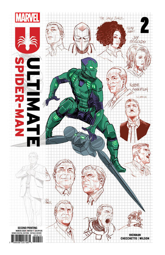 ULTIMATE SPIDER-MAN #2 2ND PRINT