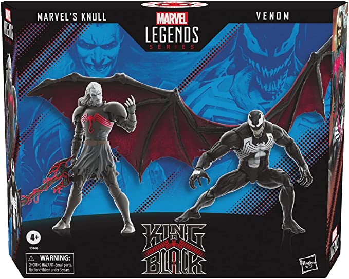 MARVEL LEGENDS 60TH SPIDEY ANN KNULL & VENOM 2PK